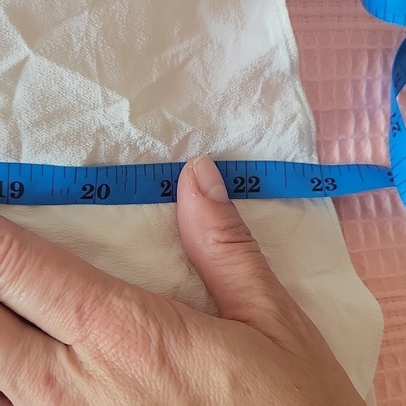 Whbm Lace Trim Popover Silk Shell Top S - Picture 10 of 10